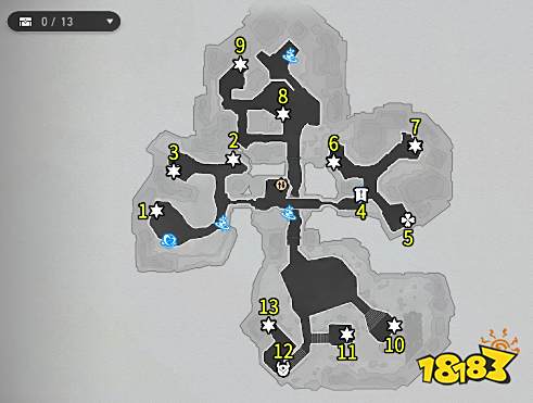 崩坏星穹铁道机械聚落全宝箱位置 雅利洛-Ⅵ机械聚落13个箱子地图点位收集攻略