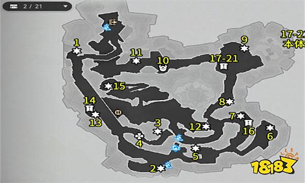 崩坏星穹铁道雅利洛-Ⅵ全宝箱位置 雅利洛-Ⅵ123个箱子地图点位收集攻略