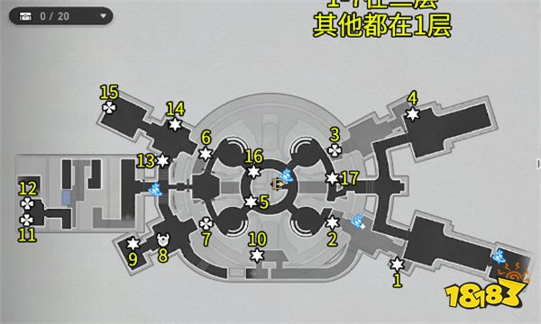 崩坏星穹铁道收容舱段全宝箱位置 空间站黑塔收容舱段20个箱子地图点位收集攻略