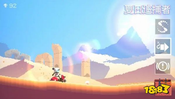 《夏日追捕者》评测:少女的唯美治愈冒险