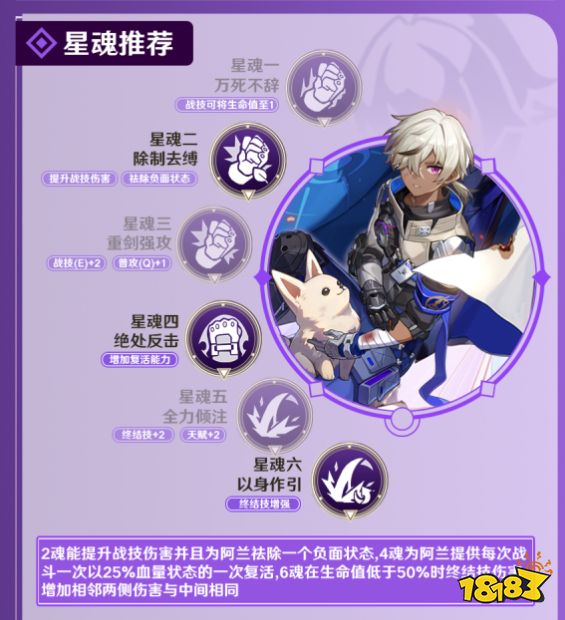 崩壞星穹鐵道阿蘭星魂效果分享 阿蘭星魂幾星最好