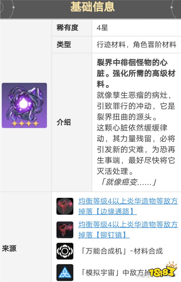 崩壞星穹鐵道佩拉進階材料分享 佩拉等級升級材料匯總