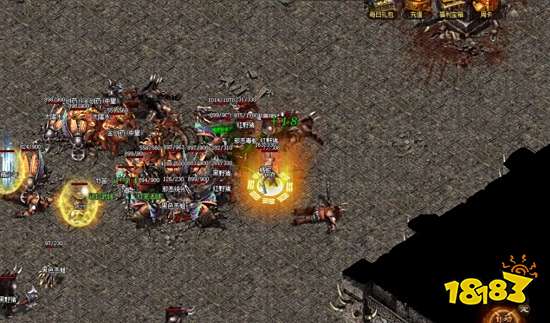 热血传奇里那些年散人玩家打BOSS的操作,你还记得吗?