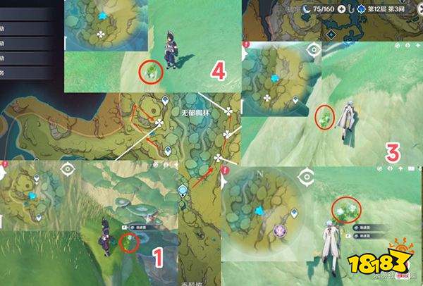 原神劫波莲采集路线大全 劫波莲详细收集图文位置分享