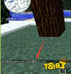 mc死亡不掉落指令