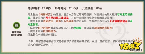 原神卡维天赋怎么加点 卡维天赋加点及技能详解