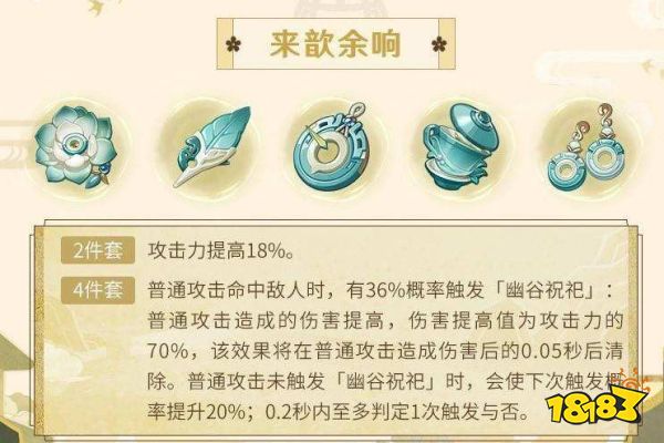 原神宵宮圣遺物推薦 宵宮用什么圣遺物好