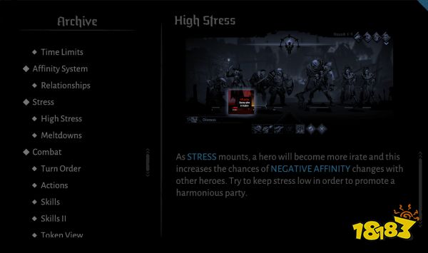 暗黑地牢2压力值有什么用 压力值作用介绍