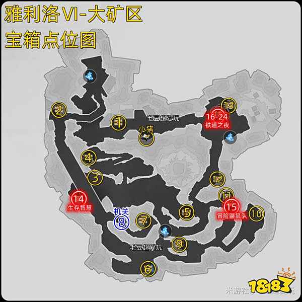 崩坏星穹铁道雅利洛Ⅵ全部宝箱收集 雅利洛Ⅵ全部宝箱位置汇总