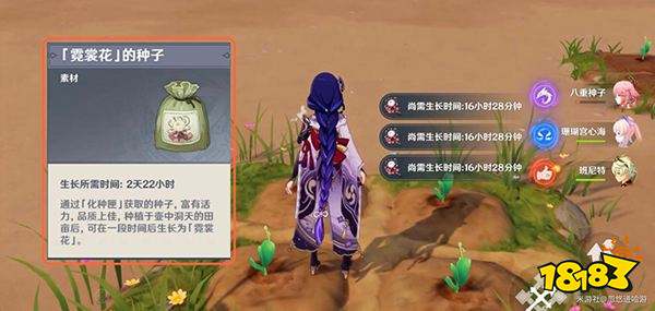 原神霓裳花采集位置大全 霓裳花详细采集位置图