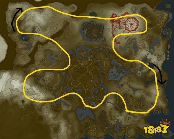 塞尔达传说王国之泪龙出没地点介绍 白龙和元素龙飞行路线一览