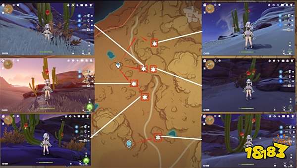 原神80个赤念果采集路线图大全 赤念果收集路线攻略