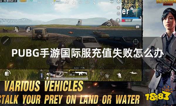 PUBG手游国际服充值失败怎么办 国际服充值失败问题解决方法