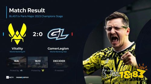 2023巴黎Major:小蜜蜂Vitality夺冠