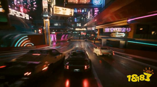《赛博朋克2077》全景光追新演示:霓虹闪烁夜之城