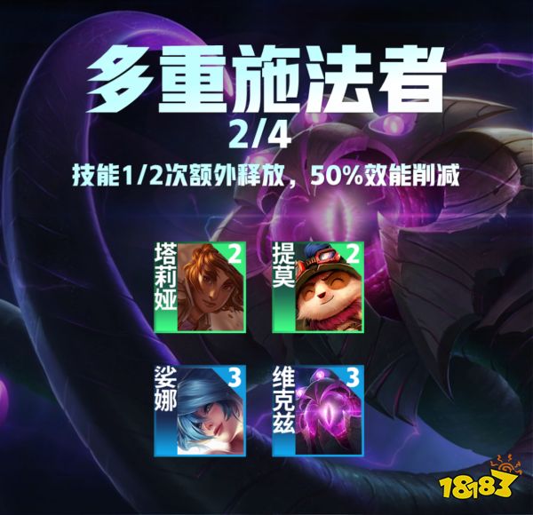 云顶之弈多重施法者羁绊效果是什么 多重施法者羁绊怎么样