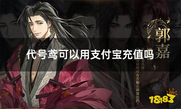 代號鳶可以用支付寶充值嗎 代號鳶支付寶充值兩種方法介紹