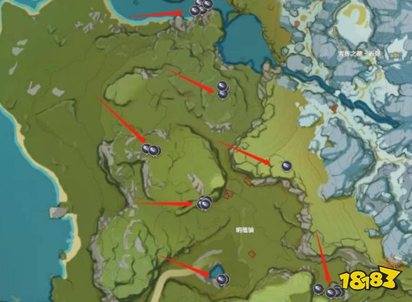 原神夜泊石采集位置有哪些 夜泊石收集地点分享