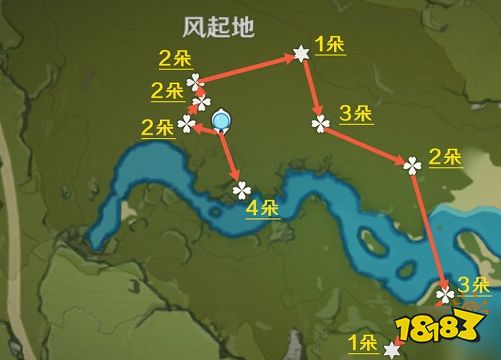 原神风车菊在哪采集 风车菊采集位置分布图