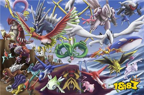 超梦、裂空座、固拉多、骑拉帝纳?所有的神兽我全都要!