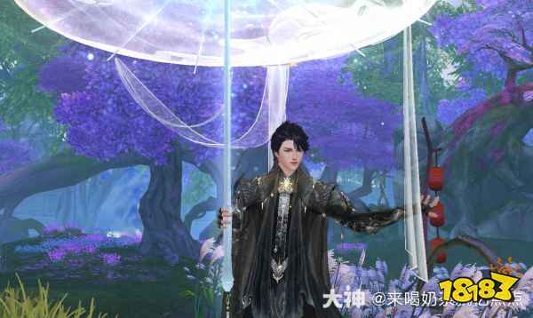 清夜染霜华,寒光入窗纱,快换上《天下》手游新时装探寻大荒夜色!