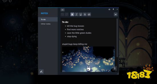 Steam客户端更新!新增笔记功能 改进游戏内页面