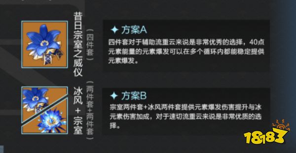 原神重云圣遗物选什么 重云圣遗物及武器搭配推荐