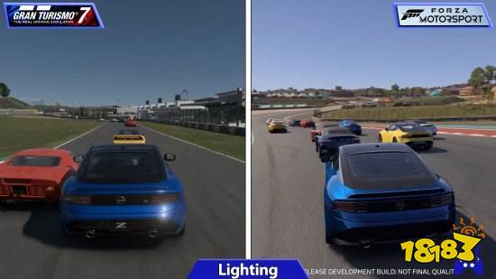 《极限竞速8》与《GT7》画质对比 谁将更胜一筹?