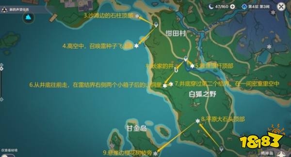 原神雷神瞳分布在哪些地方 雷神瞳采集地点大全