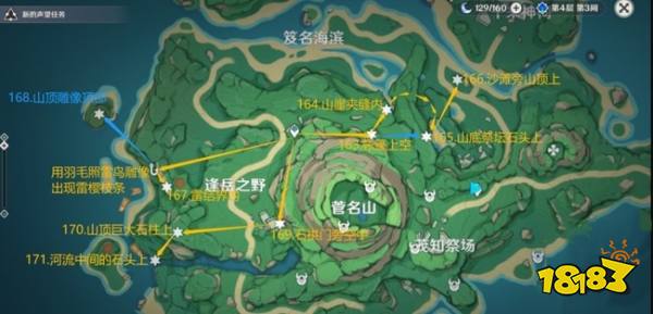 原神雷神瞳分布在哪些地方 雷神瞳采集地点大全