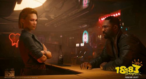 《赛博朋克2077》资料片新截图：神秘黑人特工登场