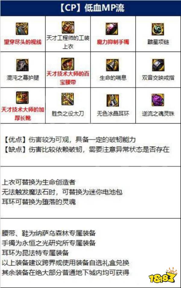 dnf110級鬼泣裝備怎么搭配 鬼泣110級版本裝備推薦