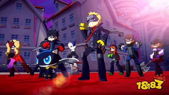 《P5T》分享角色、战斗等海量新图：Q版小人超可爱