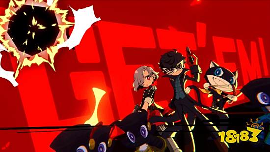 《P5T》分享角色、战斗等海量新图：Q版小人超可爱