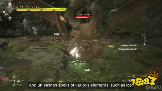 《FF16》新游戏+实机 最终幻想模式敌人改变