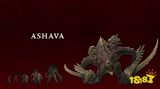 《暗黑4》怪物体型对比：世界boss疫王阿煞巴傲视群雄