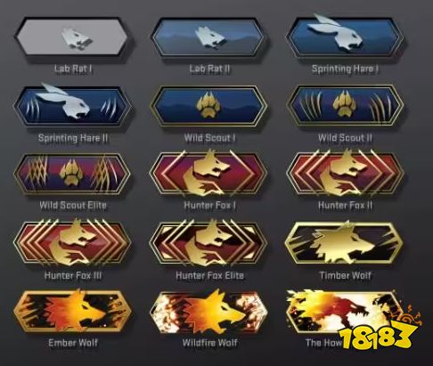 csgo头号特训段位