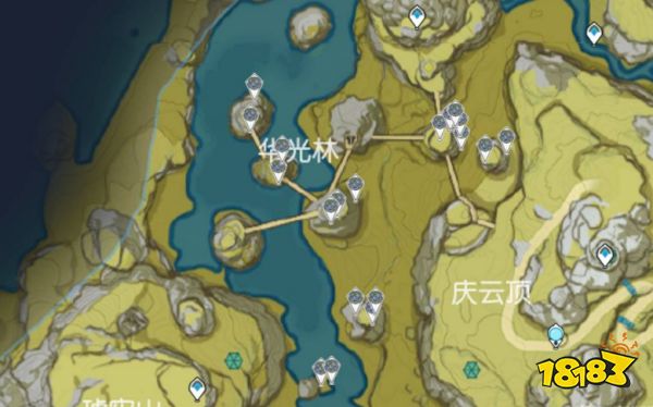 原神琉璃袋采集位置有哪些 琉璃袋采集路线图大全