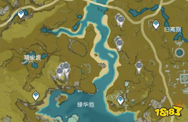 原神琉璃袋采集位置有哪些 琉璃袋采集路线图大全