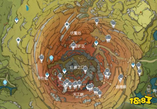 原神琉璃袋采集位置有哪些 琉璃袋采集路线图大全