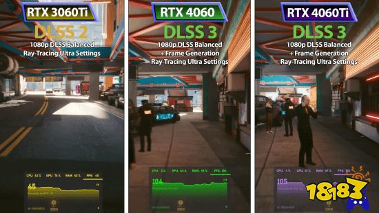 《赛博朋克2077》RTX4060显卡测试：DLSS 3提升明显