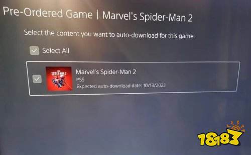 《漫威蜘蛛侠2》预载时间公开：正式上线前7天!