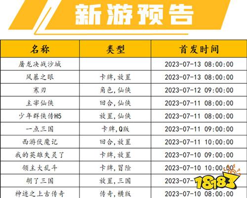 7.10-7.16多快好省一周游戏推荐!多款热门游戏任你挑选!