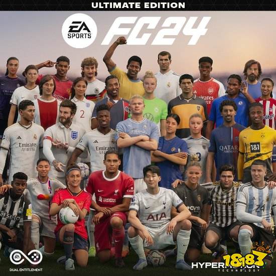 《EA FC24》终极版封面公开!哈兰德占据C位