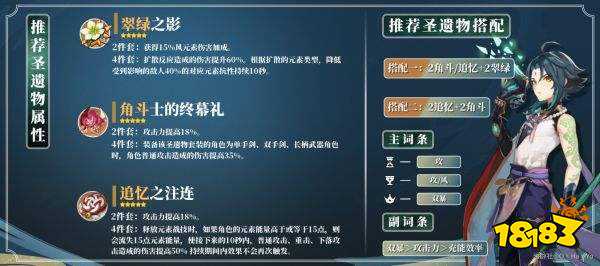 原神魈圣遗物选什么好 魈圣遗物推荐选择攻略