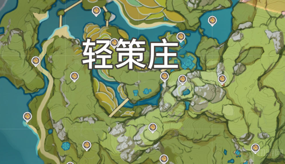 原神岩神瞳位置大全2023 岩神瞳采集位置图分享