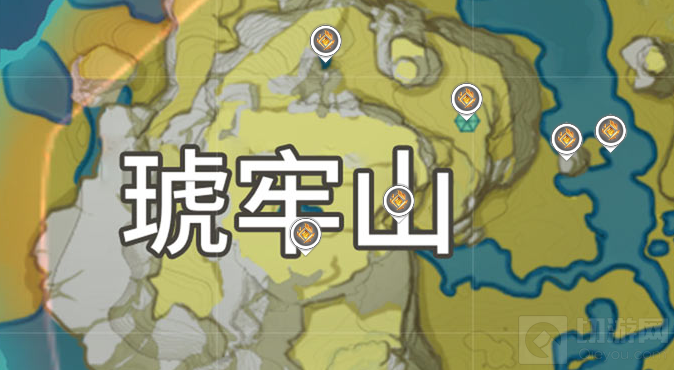 原神岩神瞳位置大全2023 岩神瞳采集位置图分享