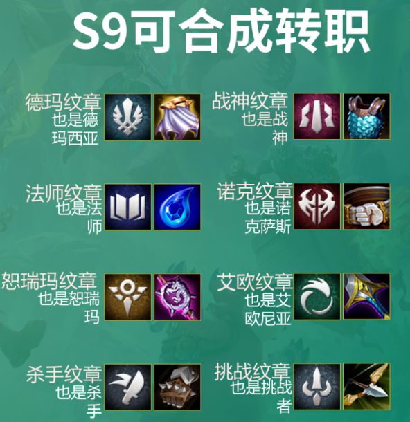 云顶之弈s9铲子合成表 s9铲子能合成什么