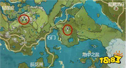 原神璃月地灵龛位置分布图 璃月地灵龛位置有哪些