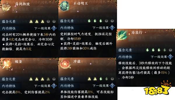 逆水寒手游碎梦3金3木内功怎么搭配 碎梦3金3木元素内功搭配方案